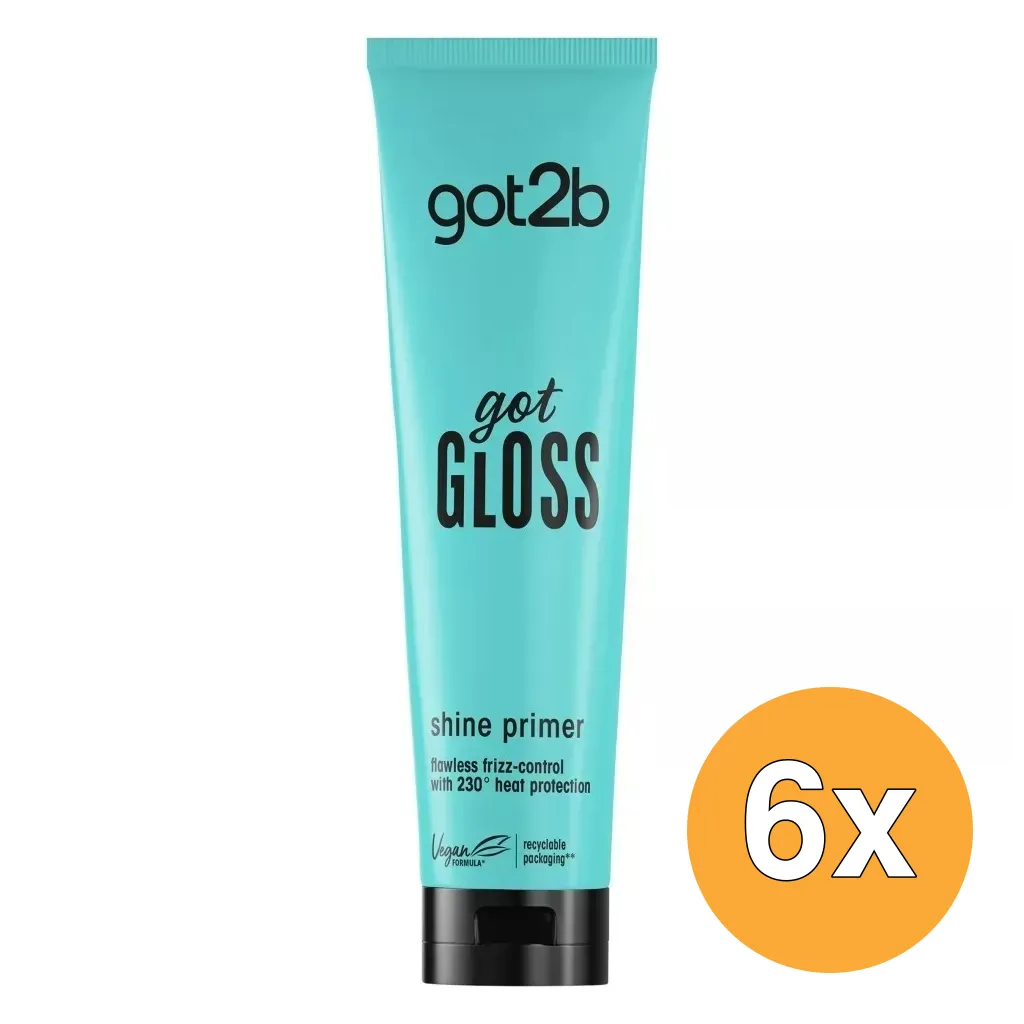 6x Got2B Shine Primer Got Gloss (150 ml)
