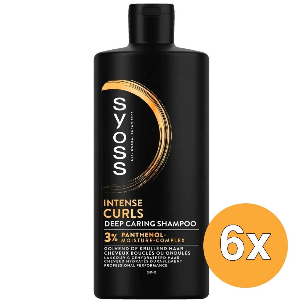 6x Syoss Shampoo Intense Curls (440 ml)