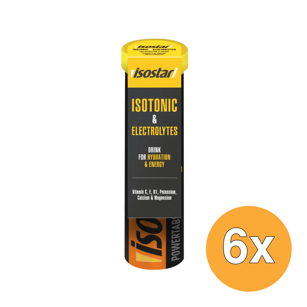 6x Isostar Powertabs Orange (120 gr)
