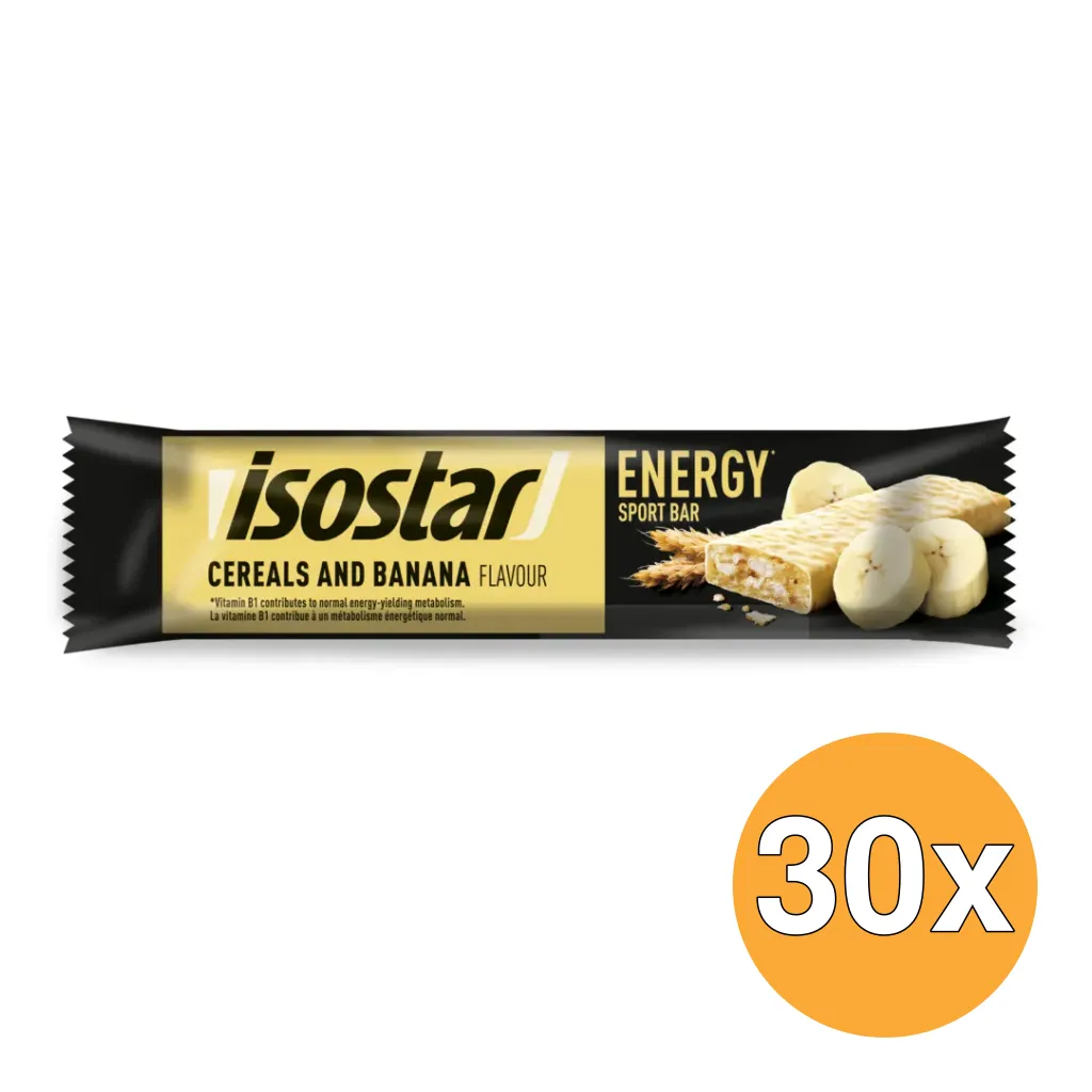 30x Isostar Reep Banaan (40 gr)