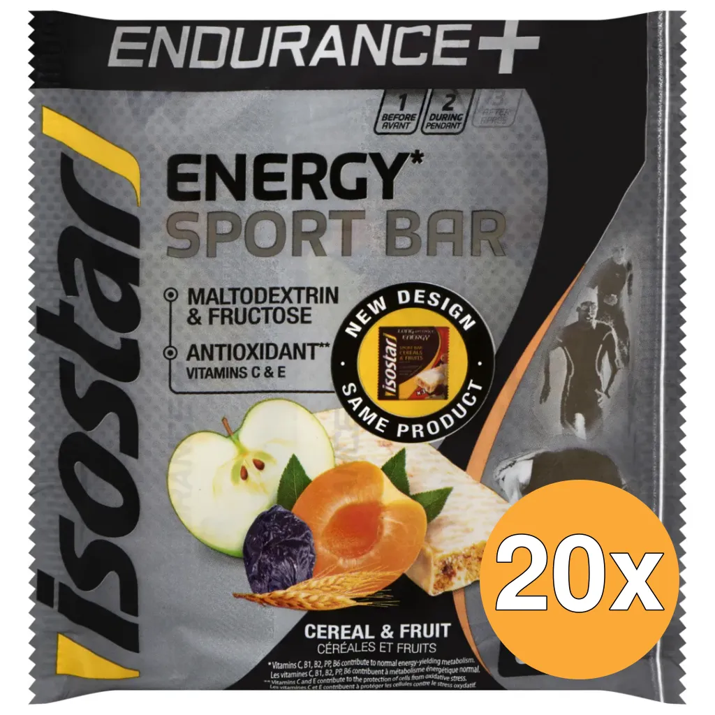 20x Isostar Reep Endurance+ (3 x 40 gr)