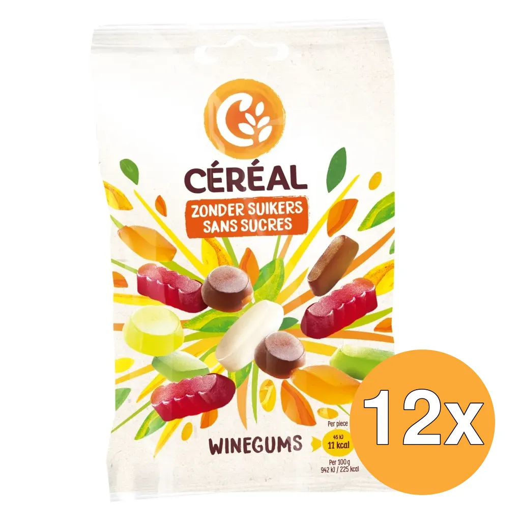 12x Céréal Winegums (100 gr)