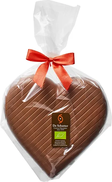 De Schutter Groot Chocoladehart (75 gr)