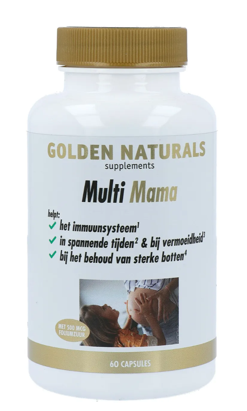 Golden Naturals Multi Mama Capsules (60 vegetarische capsules)