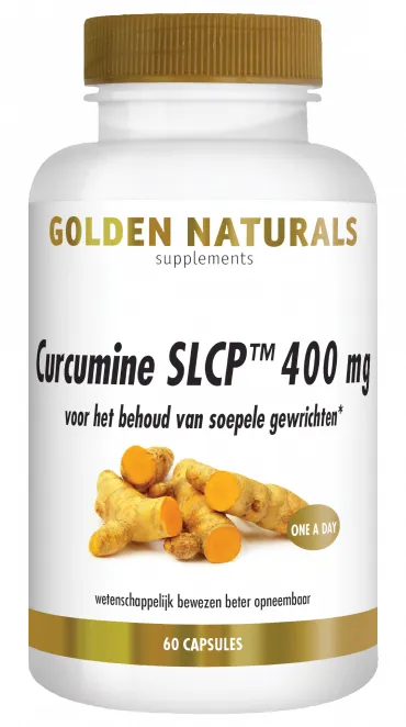 Golden Naturals Curcumine SLCP 400mg Capsules (60 capsules)