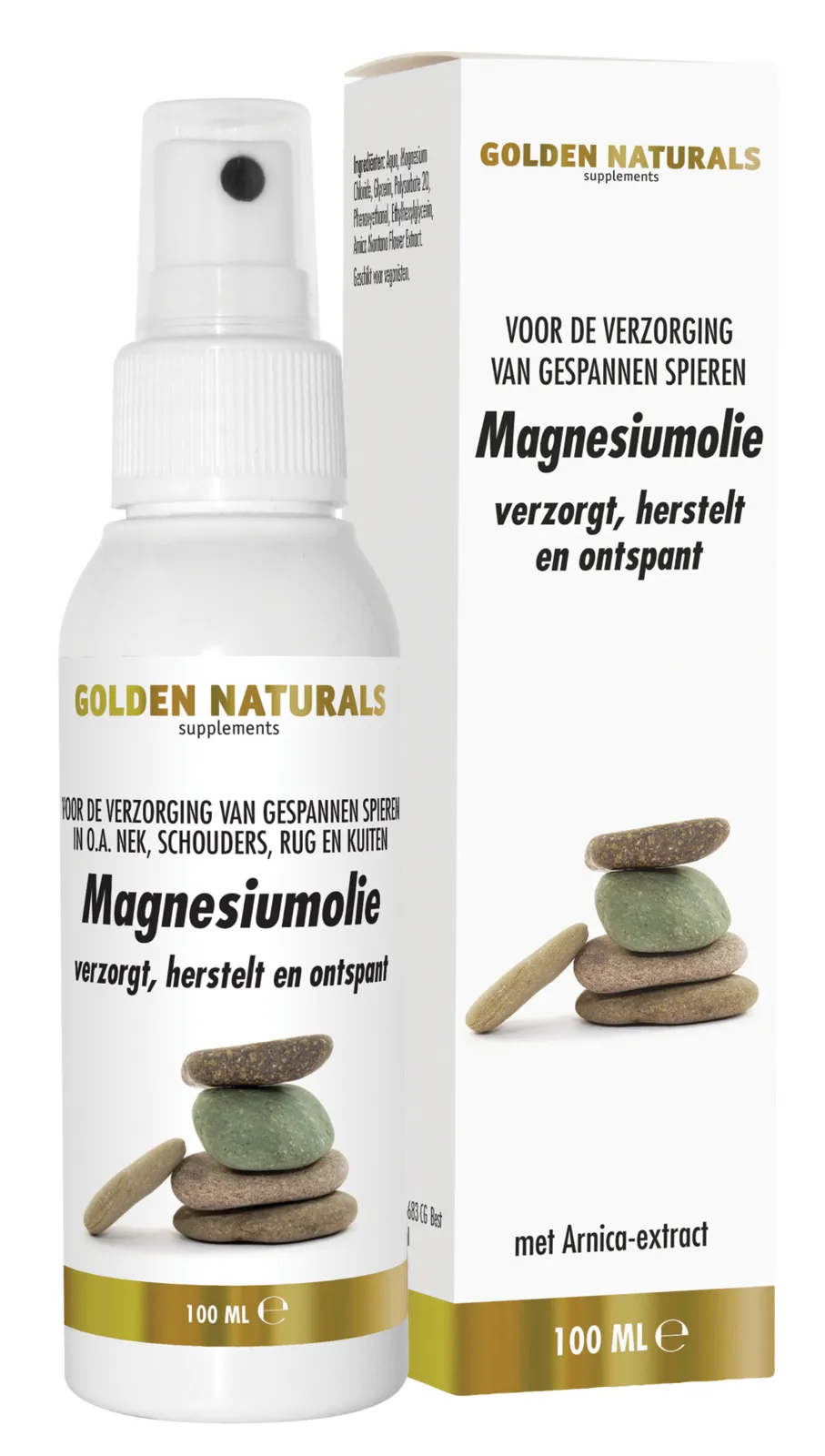 Golden Naturals Magnesiumolie Spray (100 ml)