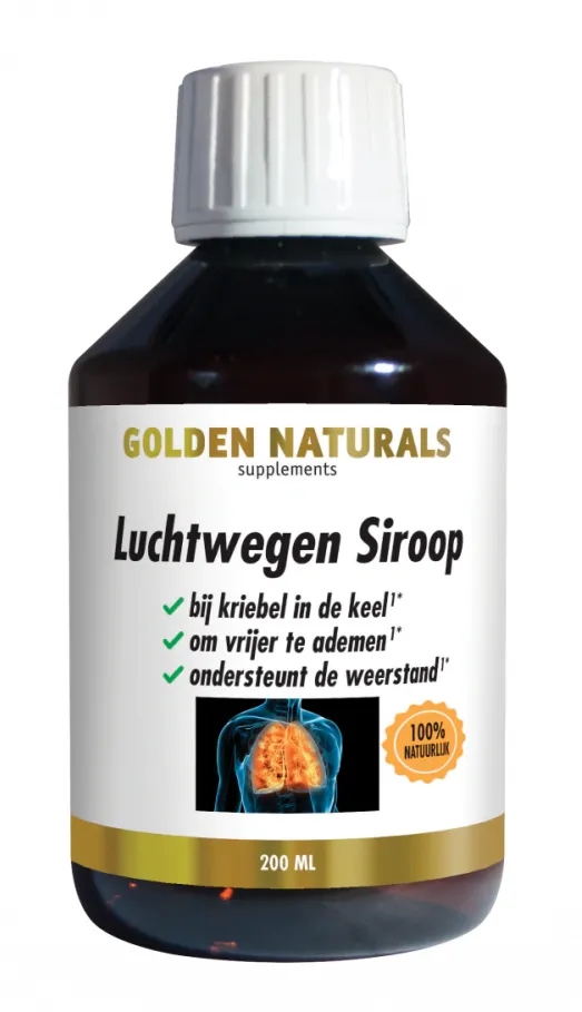 Golden Naturals Luchtwegen Siroop (200 ml)