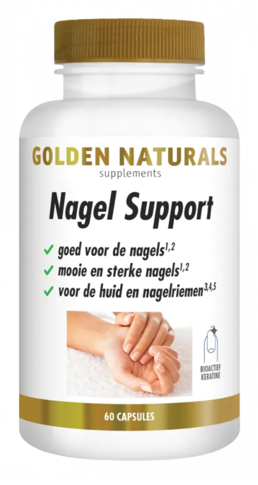 Golden Naturals Nagel Support Capsules (60 vegetarische capsules)