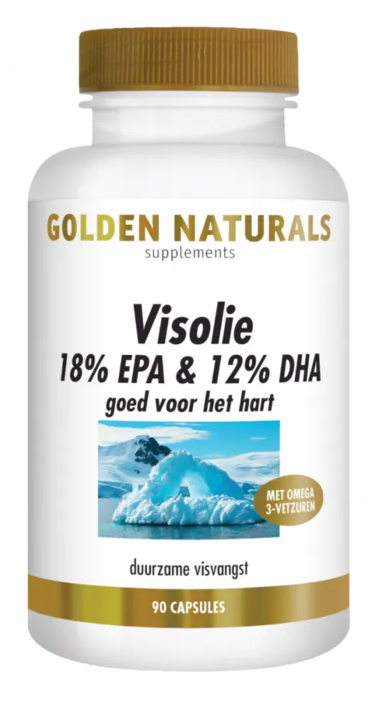 Golden Naturals Visolie 18% EPA & 12% DHA Softgel Capsules (90 softgels)