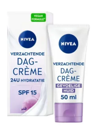 Nivea Verzachtende Dagcrème Gevoelige Huid SPF15 (50 ml)