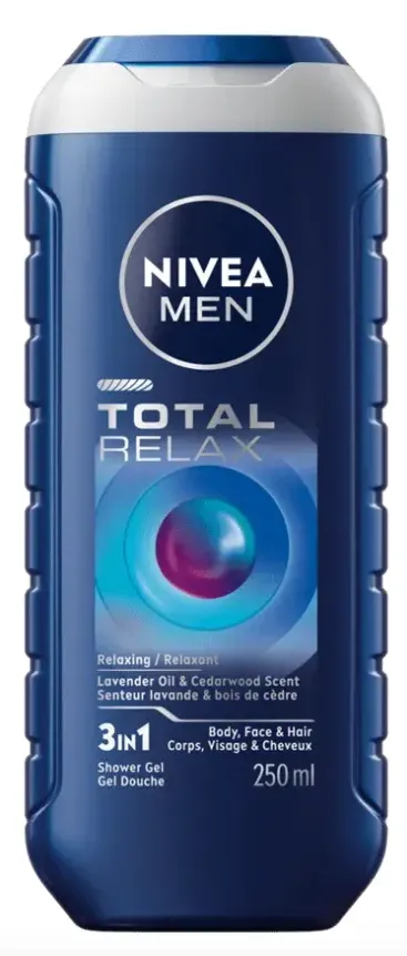 Nivea Men Total Relax 3-in-1 Shower Gel (250 ml)