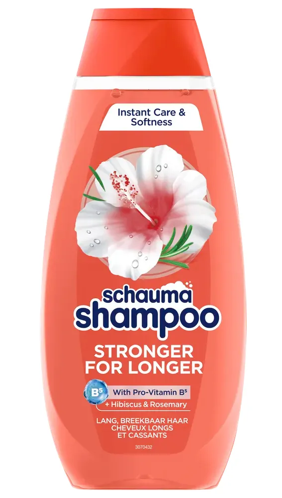 Schauma Shampoo Stronger Longer Lang Breekbaar Haar (400 ml)
