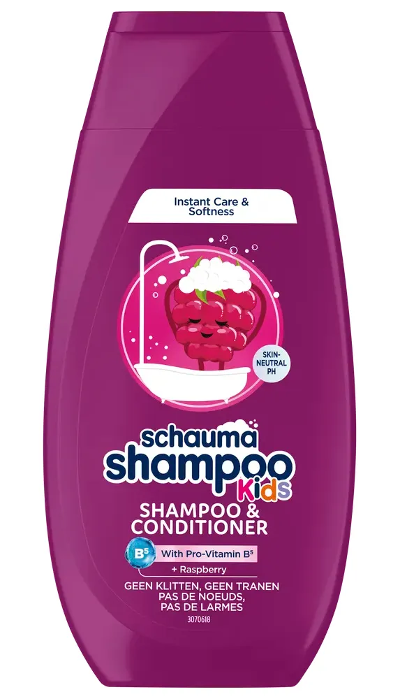 Schauma Shampoo & Conditioner Kids Framboos (250 ml)