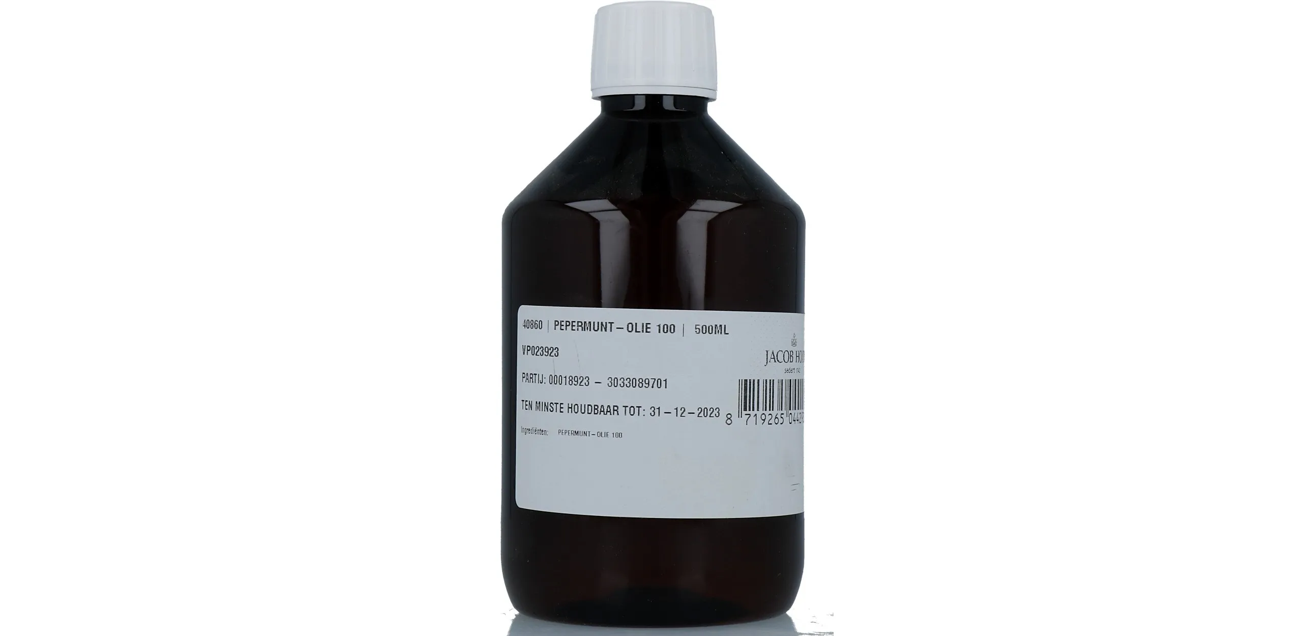 Jacob Hooy Pepermunt-Olie 100 (500 ml)