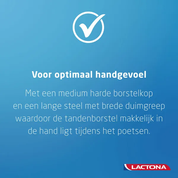 Lactona Tandenborstel M40 Medium (1 stuk)