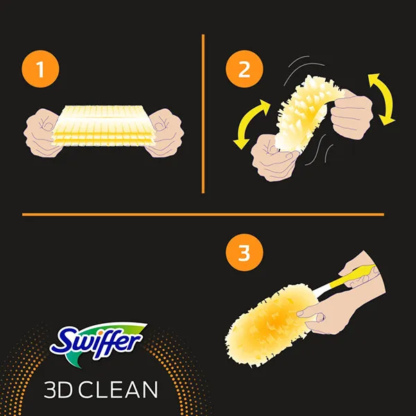 Swiffer Duster 3D Clean 360º Refill (5 stuks) - image 5