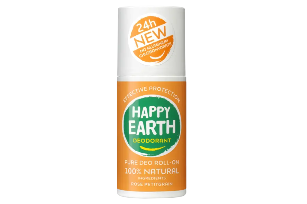 Happy Earth Pure Deoroller Rose (75 ml)