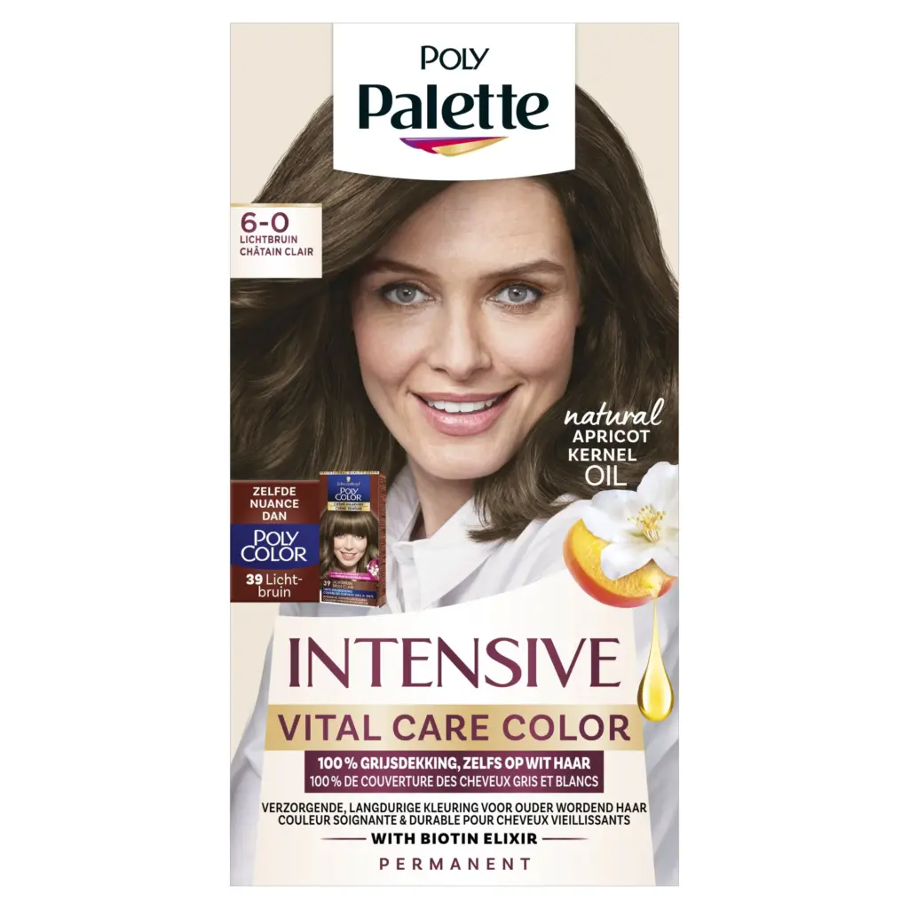 Poly Palette Vital Care - 6-0 Lichtbruin (1 stuk)