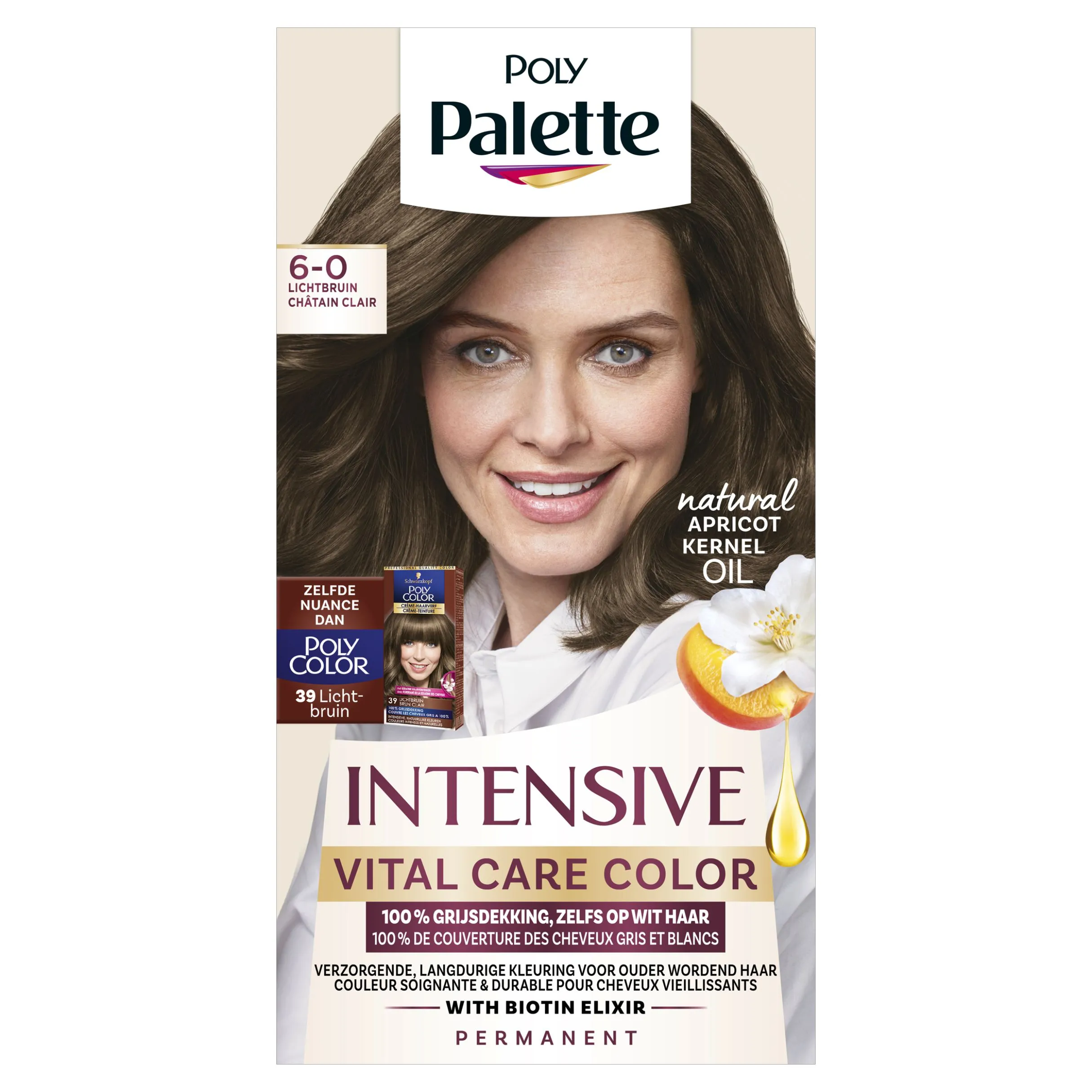 Poly Palette Vital Care - 6-0 Lichtbruin (1 stuk)