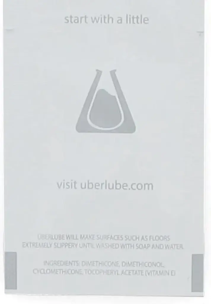 Uberlube Glijmiddel Siliconen - zakje (2 ml)