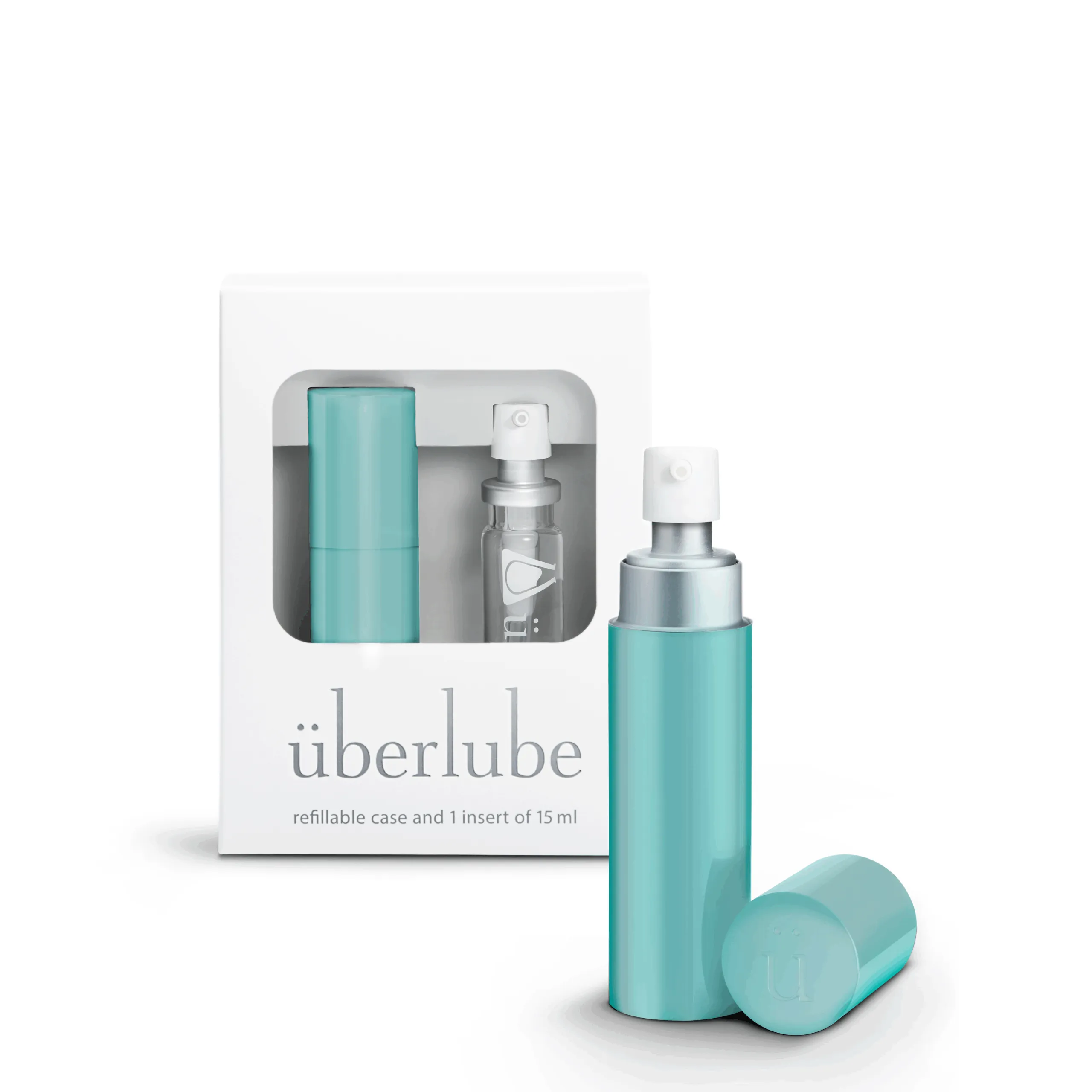 Uberlube Glijmiddel Siliconen - Good-To-Go Turquoise Aqua (15 ml)