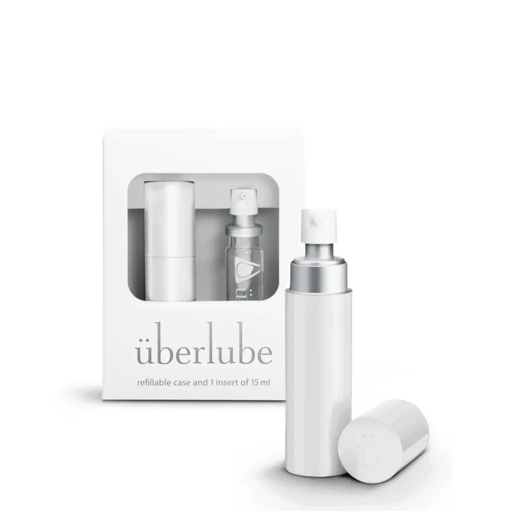 Uberlube Glijmiddel Siliconen - Good-To-Go Wit (15 ml)