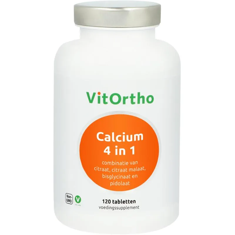 Vitortho Calcium 4 in 1 (120 tabletten)