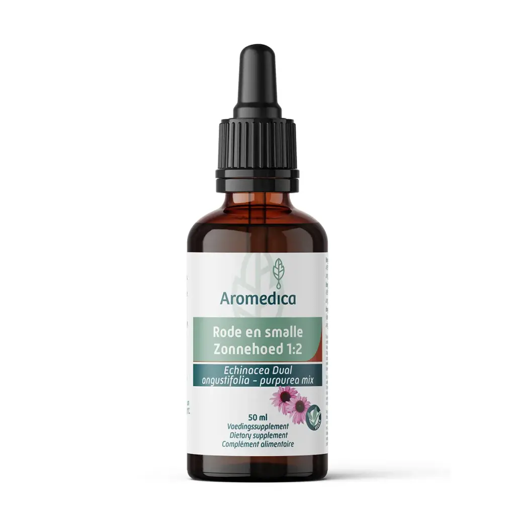 Aromedica Rode en Smalle Zonnehoed 1:2 Echinacea Dual angustifolia purpurea mix (50 ml)