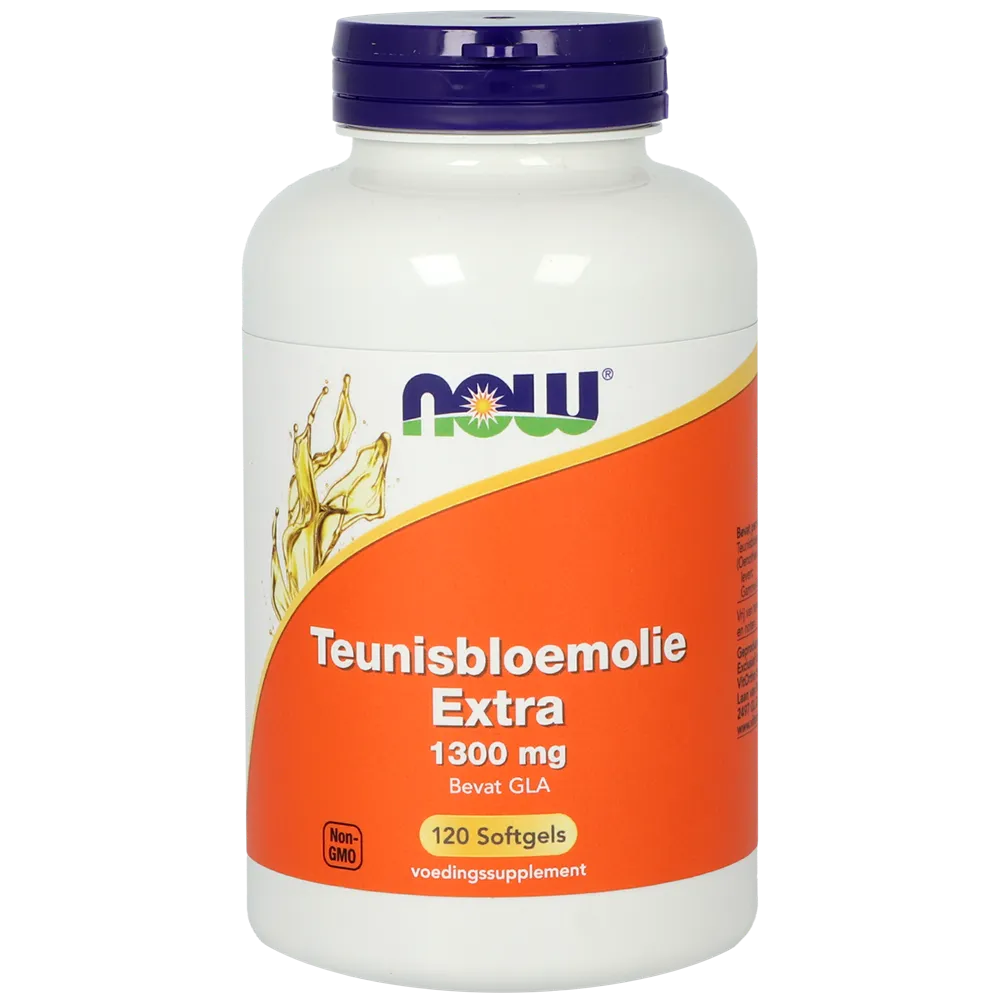 Now Teunisbloemolie Extra 1300Mg (120 softgels)