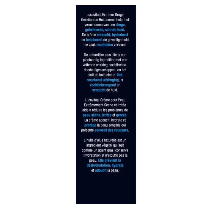 Lucovitaal Extreem Droge Geïrriteerde Huid Creme (50 ml) - image 3