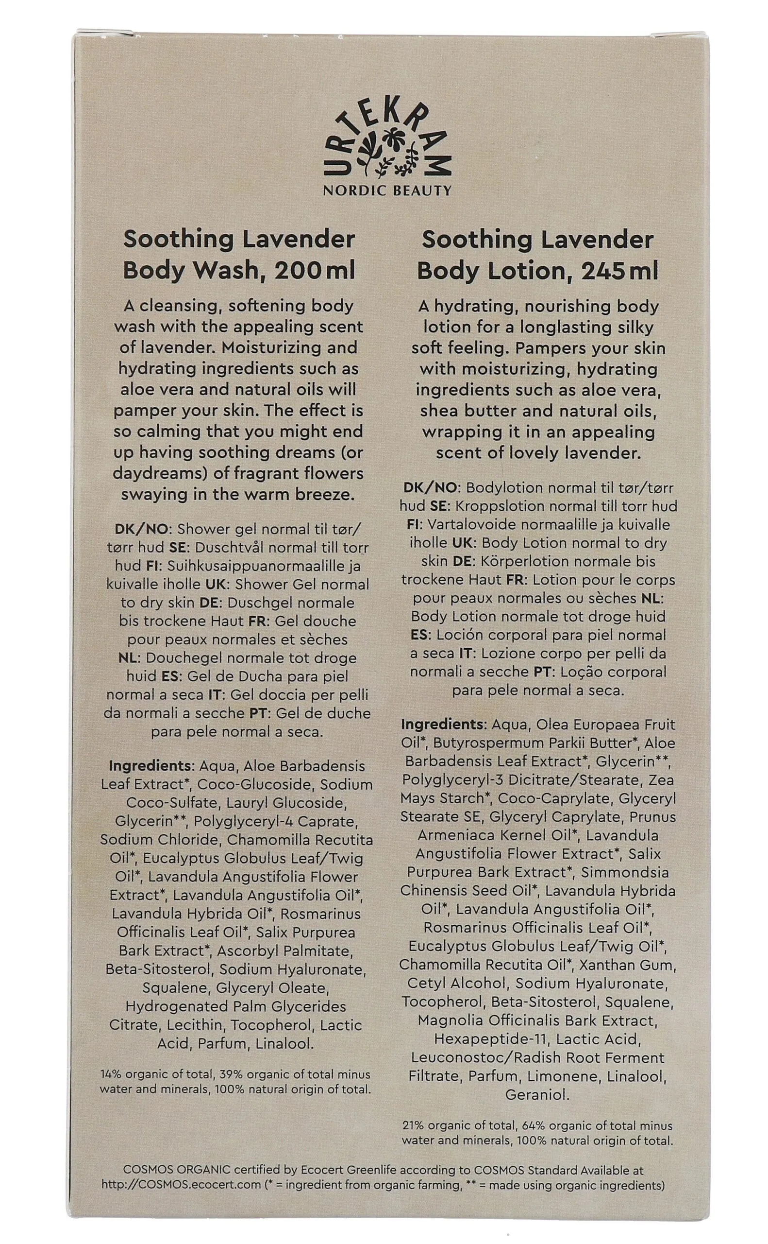 Urtekram Soothing Lavendel Gift Set (1 stuk) - image 2