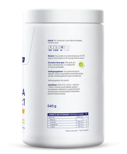 Vitakruid Sport BCAA 4:1:1 Tropical (540 gr) - image 2