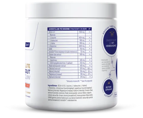 Vitakruid Elite Post Workout Vrouw BCAA 4:1:1 & Elektrolyten (325 gr) - image 2