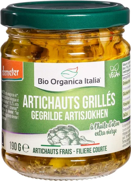 Bio Organica Italia Artisjokken Gegrild (190 gr)