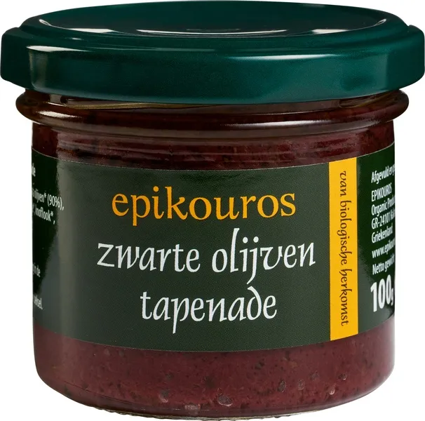 Epikouros Olijventapanade Zwart (100 gr)