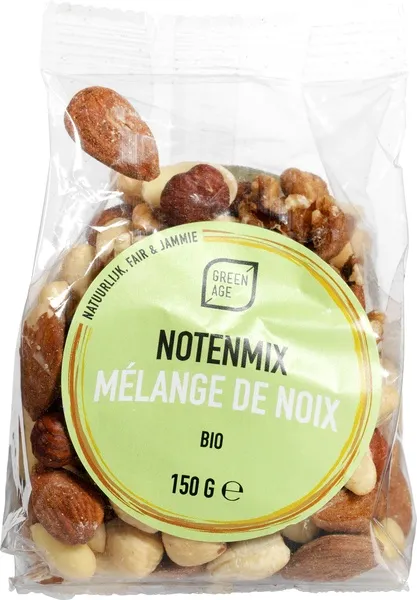 Greenage Notenmix Ongeroosterd (150 gr)