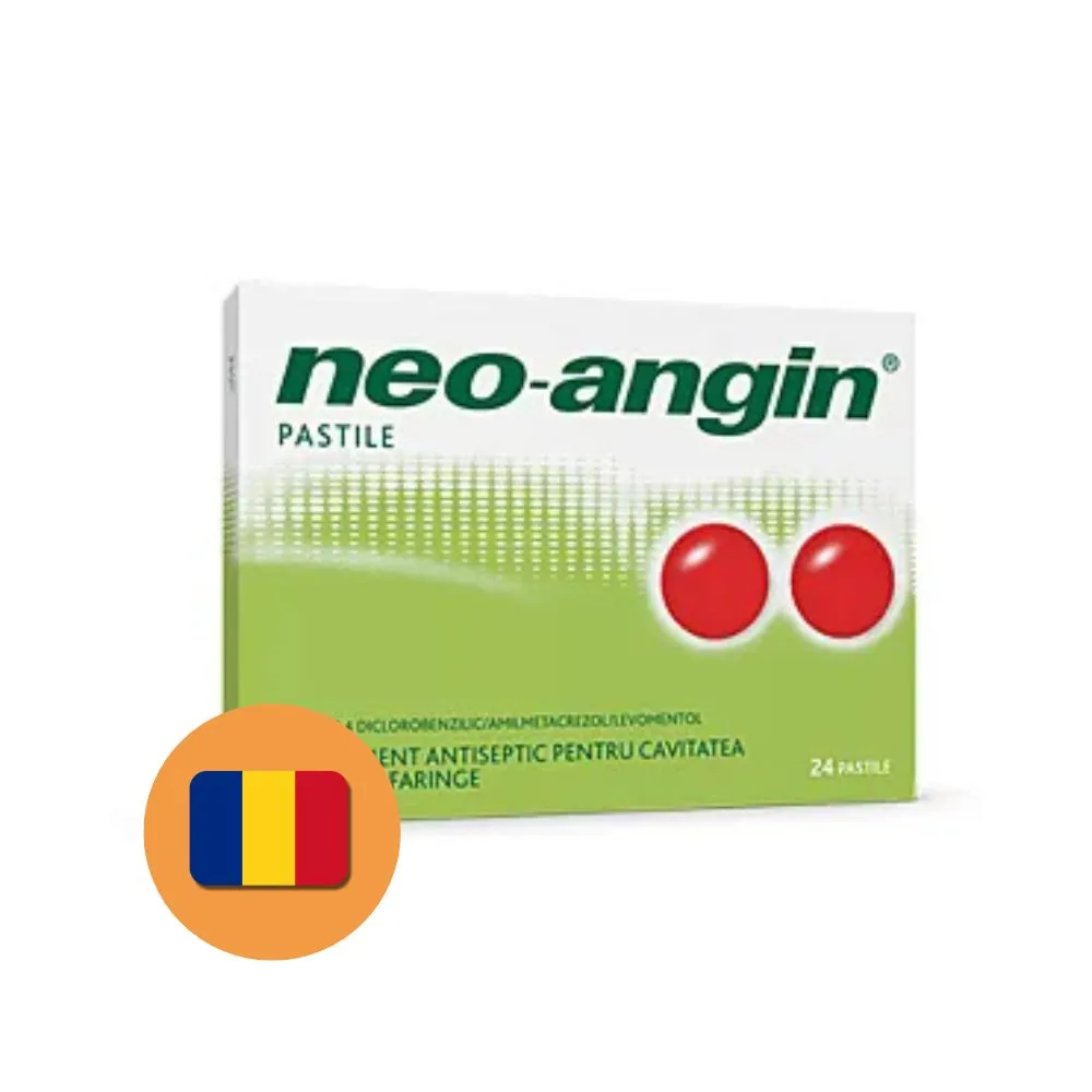 Neoangin 2,4-Dichloorrbenzylalc/Amymet 1,2/0,6 mg Tp (Neoangin) (24 zuigtabletten)