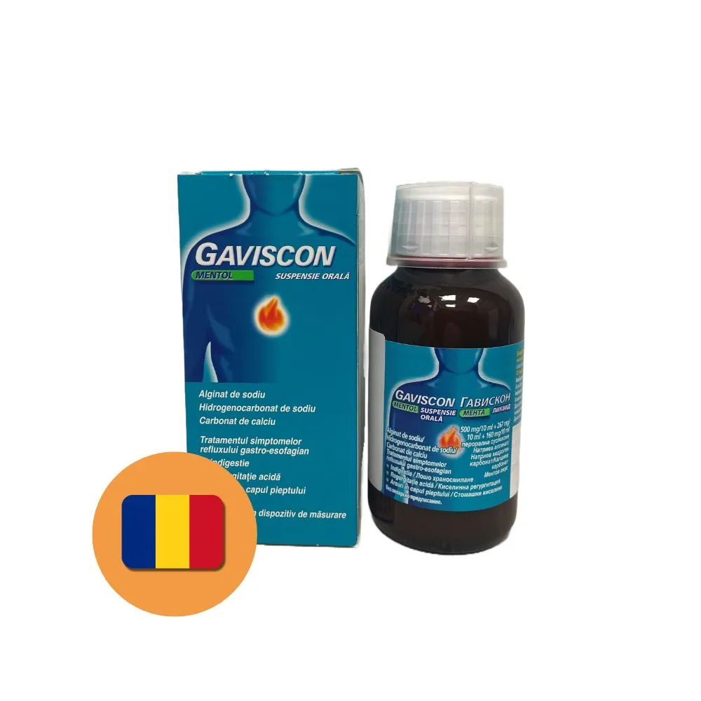 Gaviscon Gaviscon Pepermunt Suspensie (200 ml)