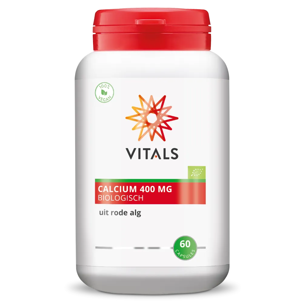 Vitals Calcium 400 mg Biologisch (60 capsules)