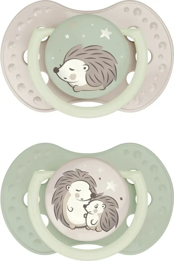 Difrax Lovi Fopspeen 6-18 maand Uni (2 stuk)