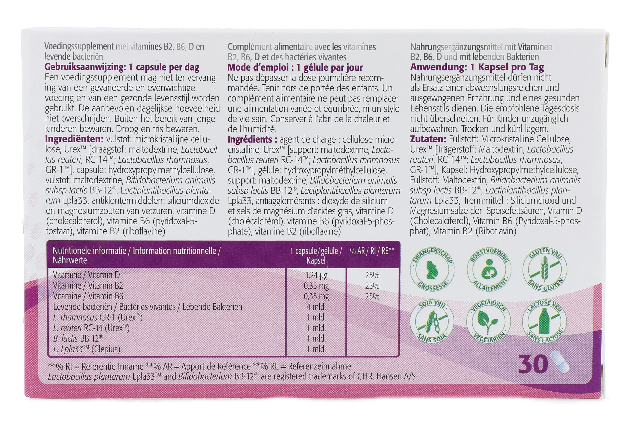 Metagenics Bactiol Women (30 capsules) - image 2