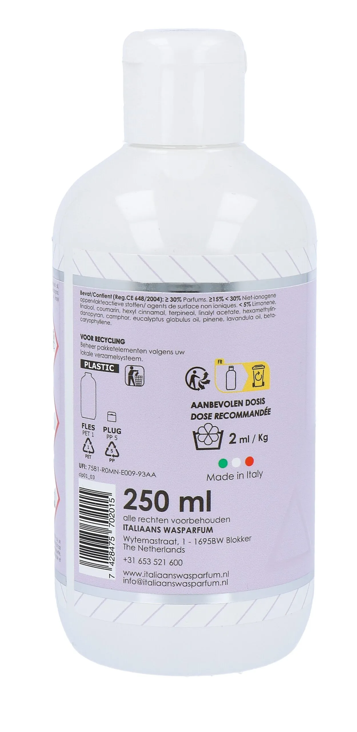 B&B Italiaans Wasparfum Lavendel (250 ml) - image 2