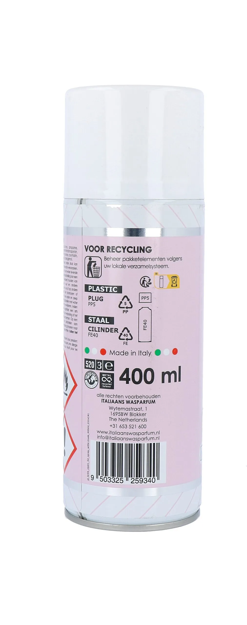 B&B Italiaans Opfrissertje Witte Musk (400 ml) - image 2