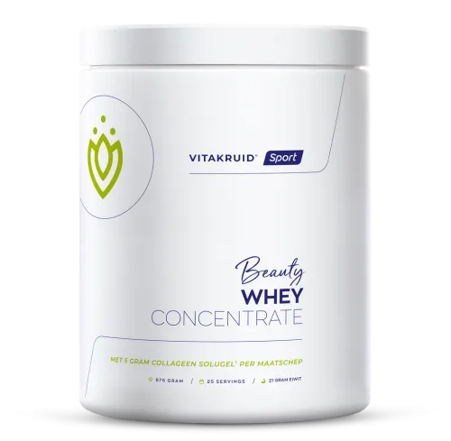 Vitakruid Beauty Whey Protein met 5 gr Collageen Solugel® (675 gr)