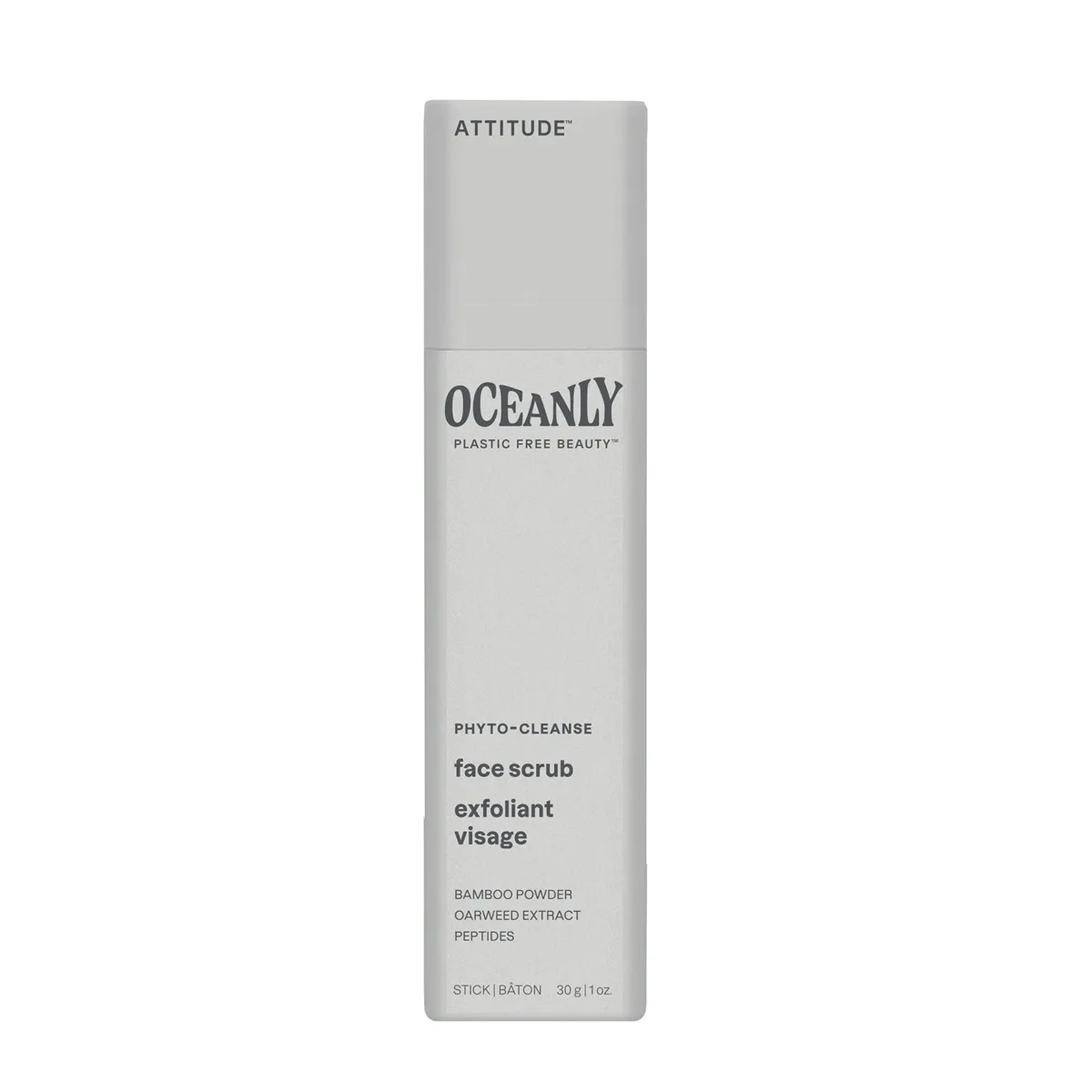 Attitude Oceanly Phyto-Cleanse Gezichtsscrub Stick (30 gr)