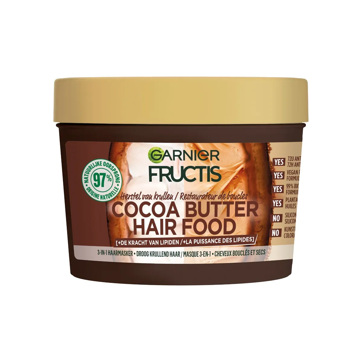 Garnier Fructis Hair Food Cocoa Butter (400 ml)