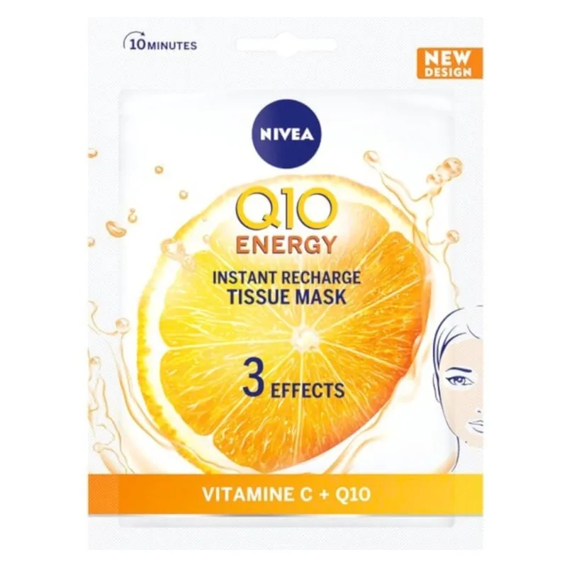 Nivea Masker Q10 Energy Vitamine C (1 stuk)