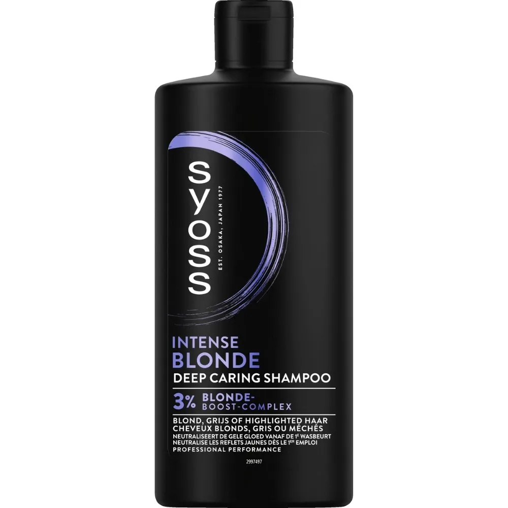 Syoss Shampoo Intense Blonde & Silver (440 ml)