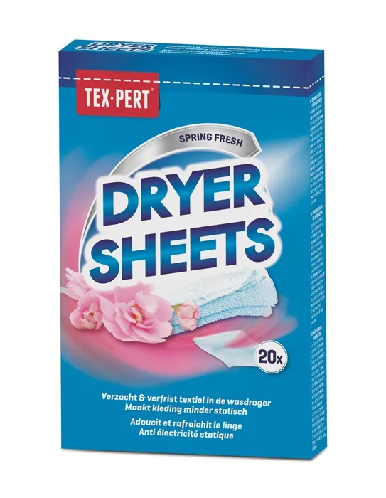 Tex Pert Dryer Sheets 20 Stuks (20 stuks)