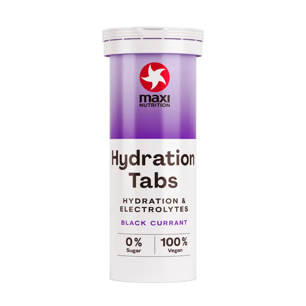 Maxi Nutrition Hydration Tabs Elektrolyten Zwarte Bes (40 gr)